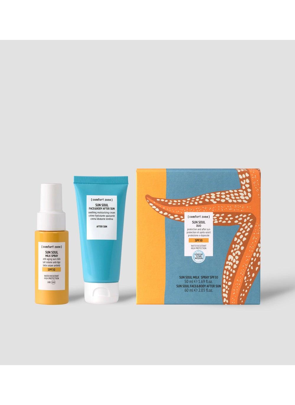 Sun Soul Duo - SPF 30 Milk Spray & Aftersun Care Set - Image 1