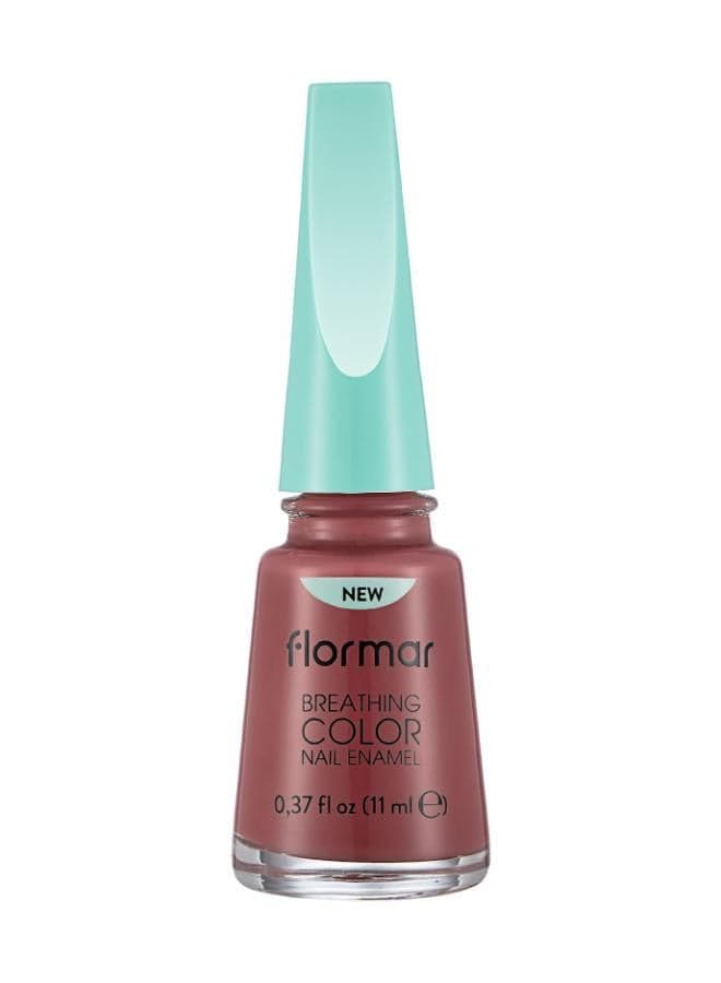 Flormar Breathing Color 010 Peach 'N Cream Nail Enamel - Image 1