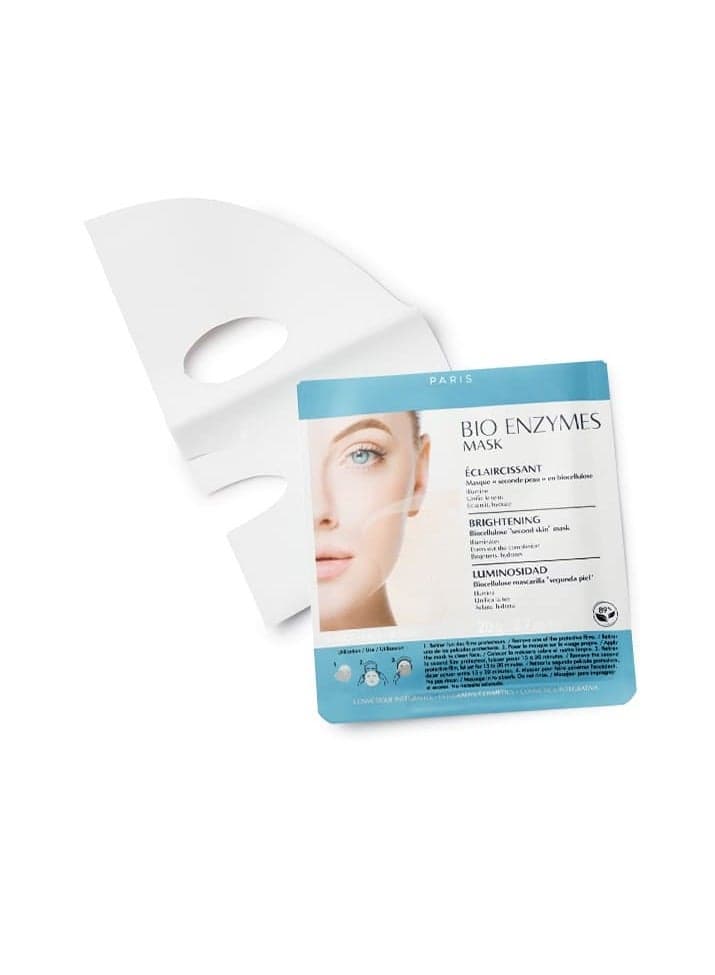Bio Enzy Brightening Sheet Mask 20G - Glow and Revive - Image 1