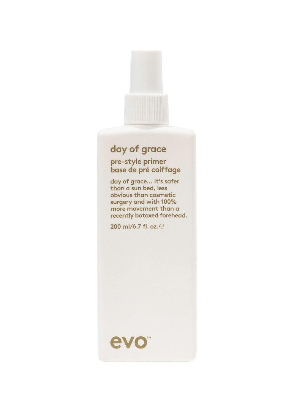 Evo Day of Grace Pre-Style Primer 200ml - Luxurious Hair Care - Image 1