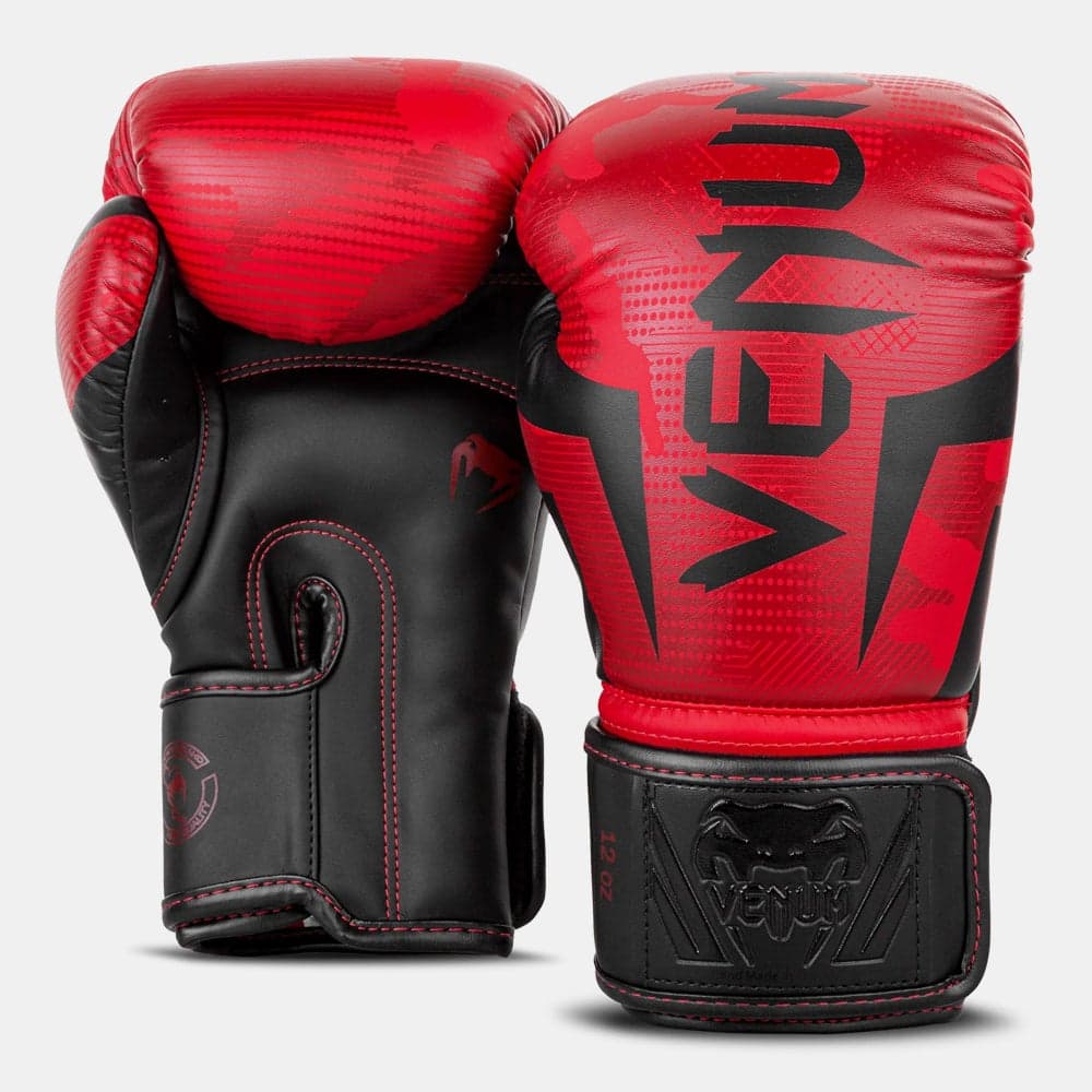 VENUM Elite Premium Semi-Leather Boxing Gloves - Image 1