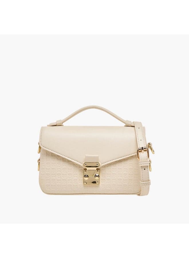 Flora Bella Monogram Crossbody - Elegance on the Go - Image 1