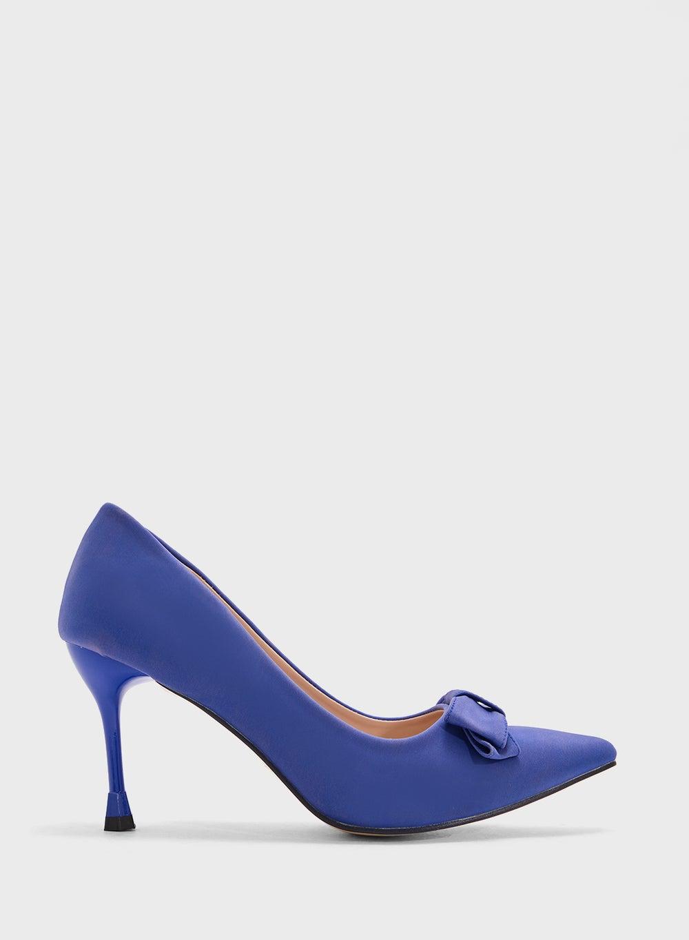 Be 852 Blue Pointed High Heel Pumps - Elegance Redefined - Image 1