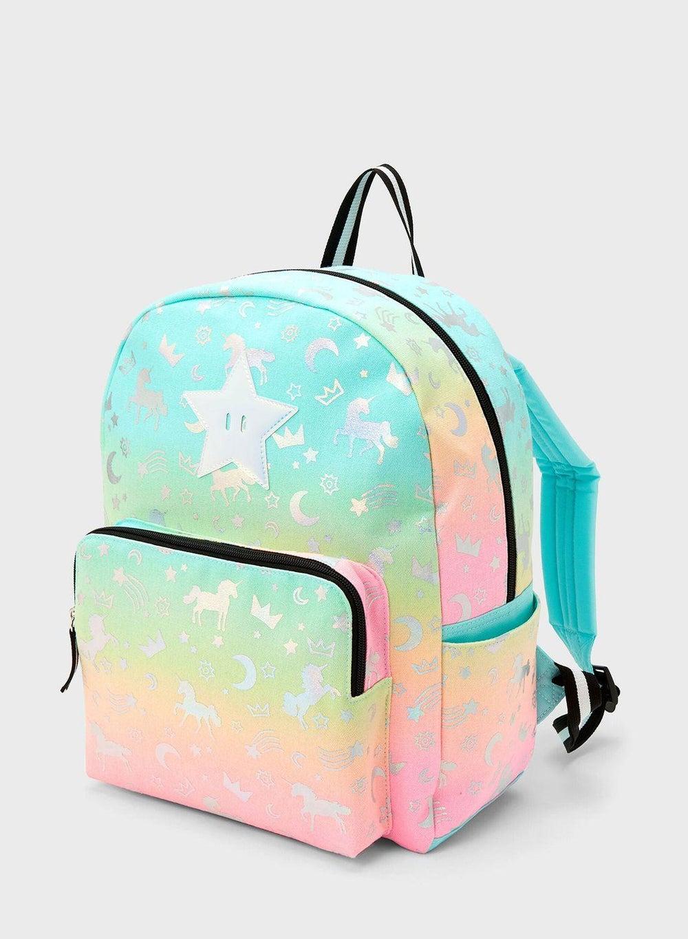 Claire's Rainbow Backpack - Chic Style for Women - Image 1