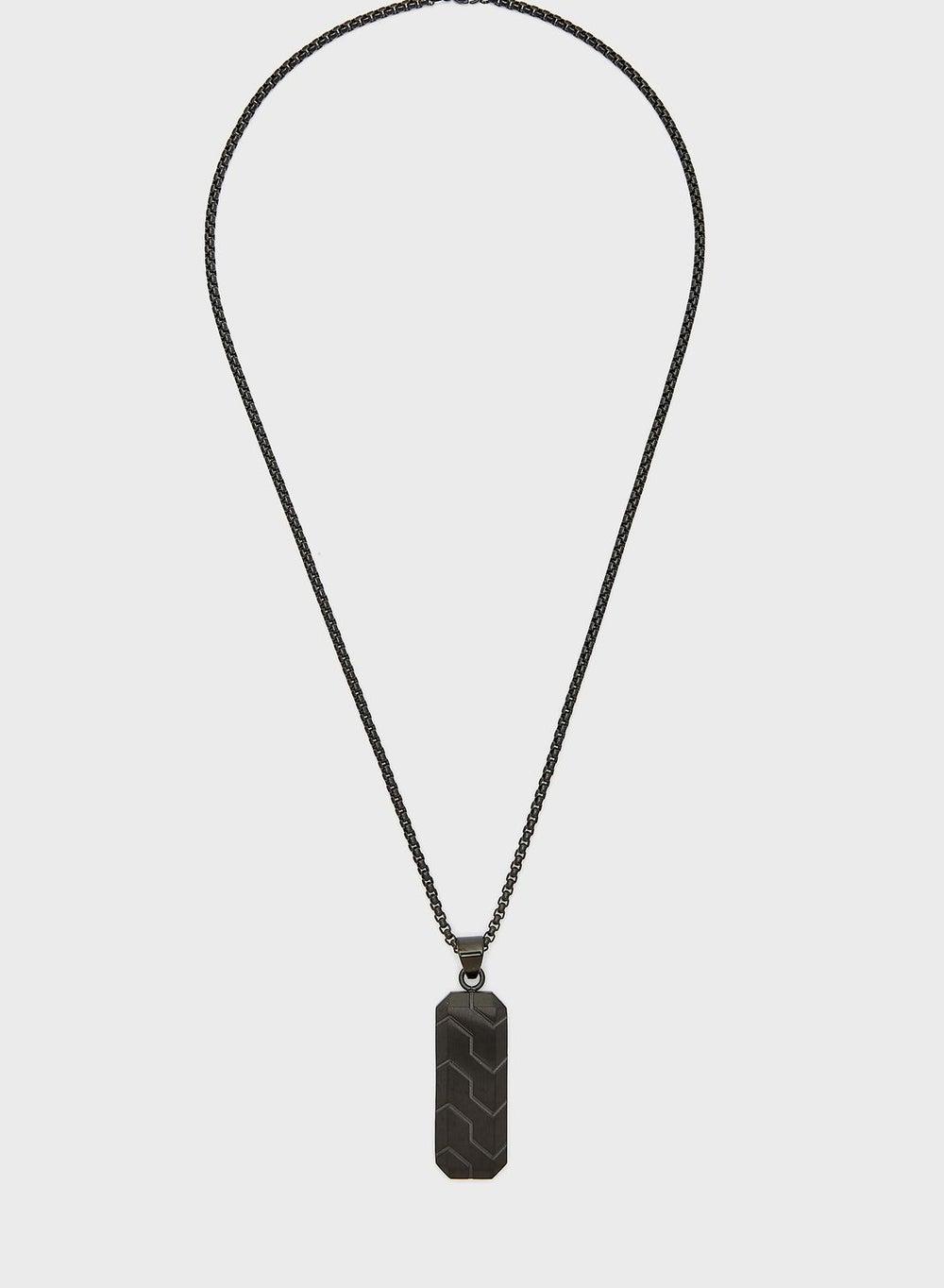 Seventy Five Men's Stainless Steel Pendant Necklace - Image 1