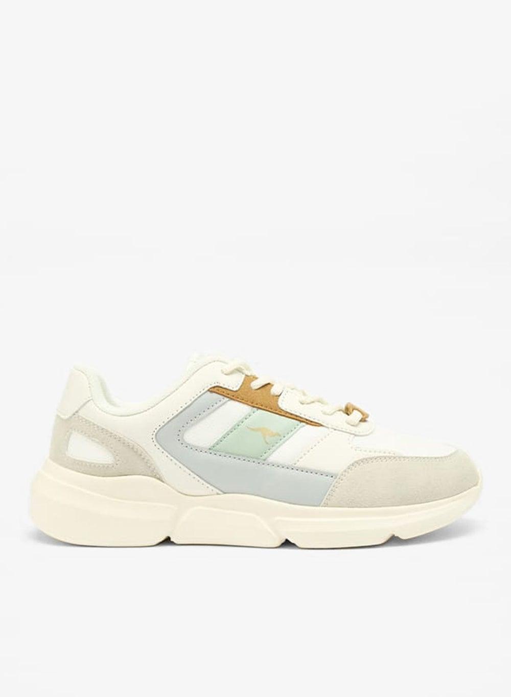 Elegant TWM3961W Multicoloured Panelled Women's Sneakers - Image 1