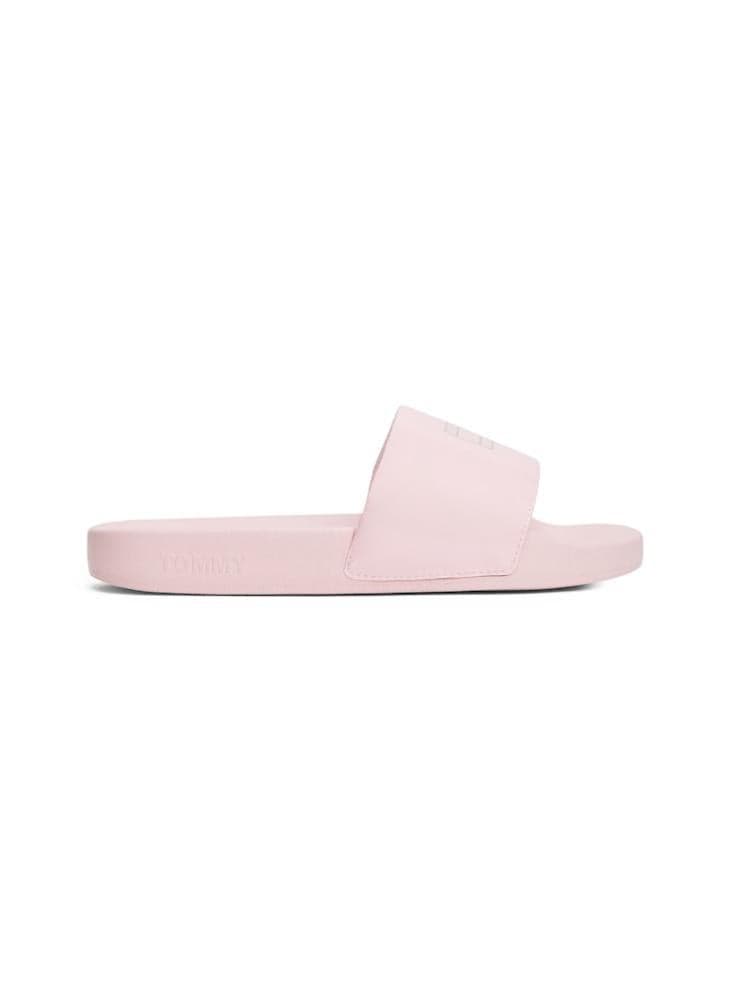 En0En02901Th2 Elegant Pink Patent Pool Slides - Image 1