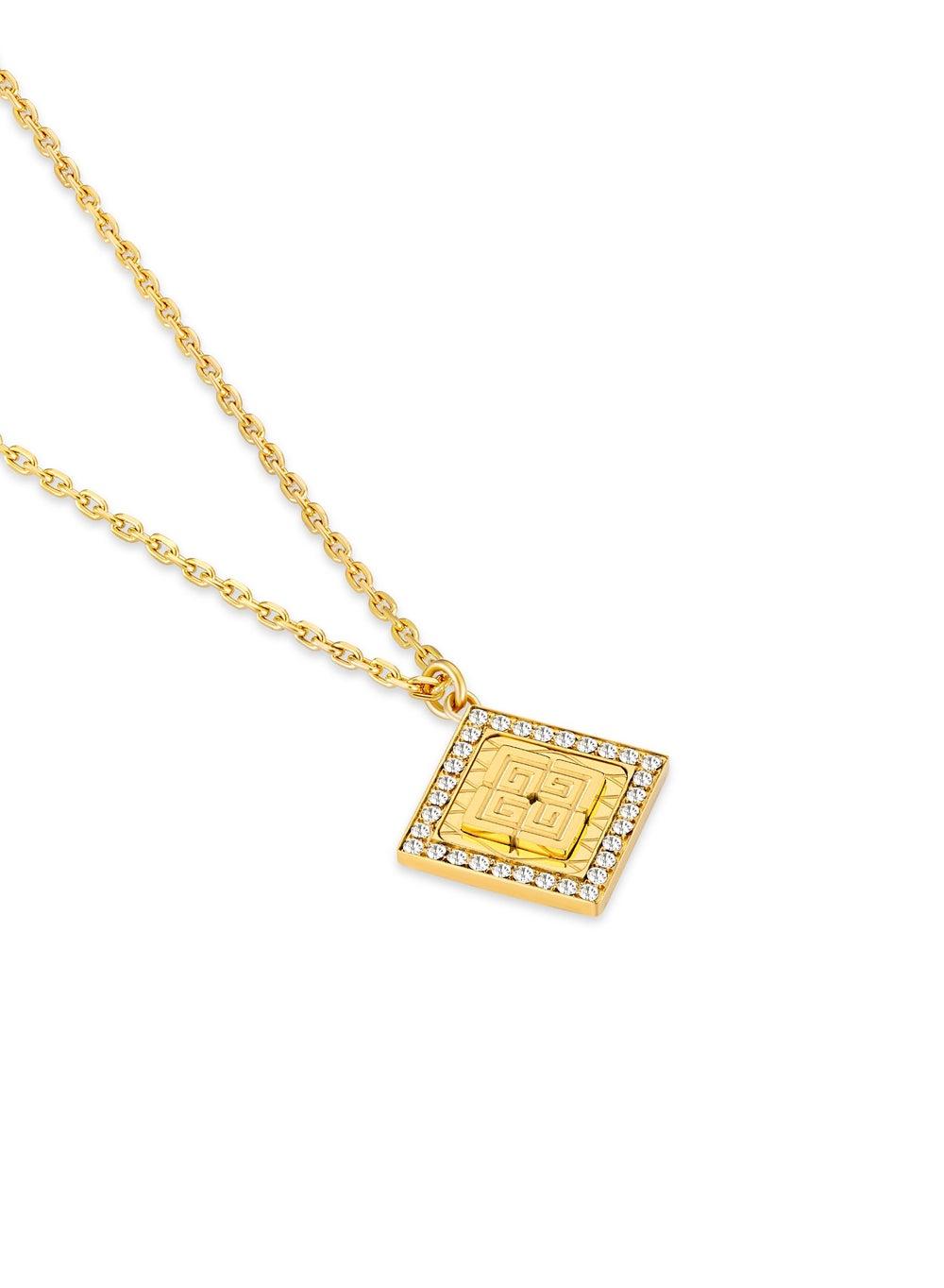 Guy Laroche Eva Gold-Plated Diamond Charm Necklace - Image 1