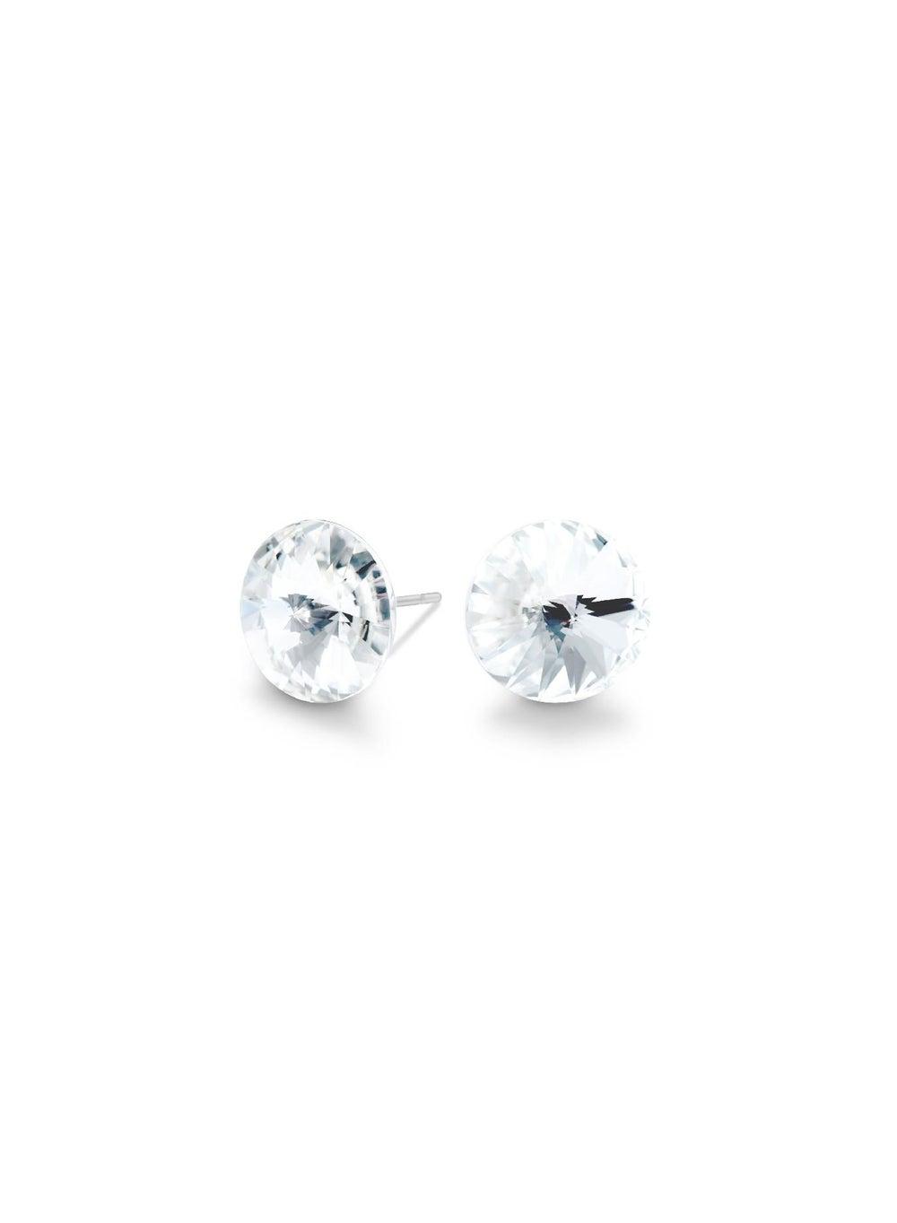 Seona MILA Clear Crystal Earrings – Captivating Daily Elegance - Image 1