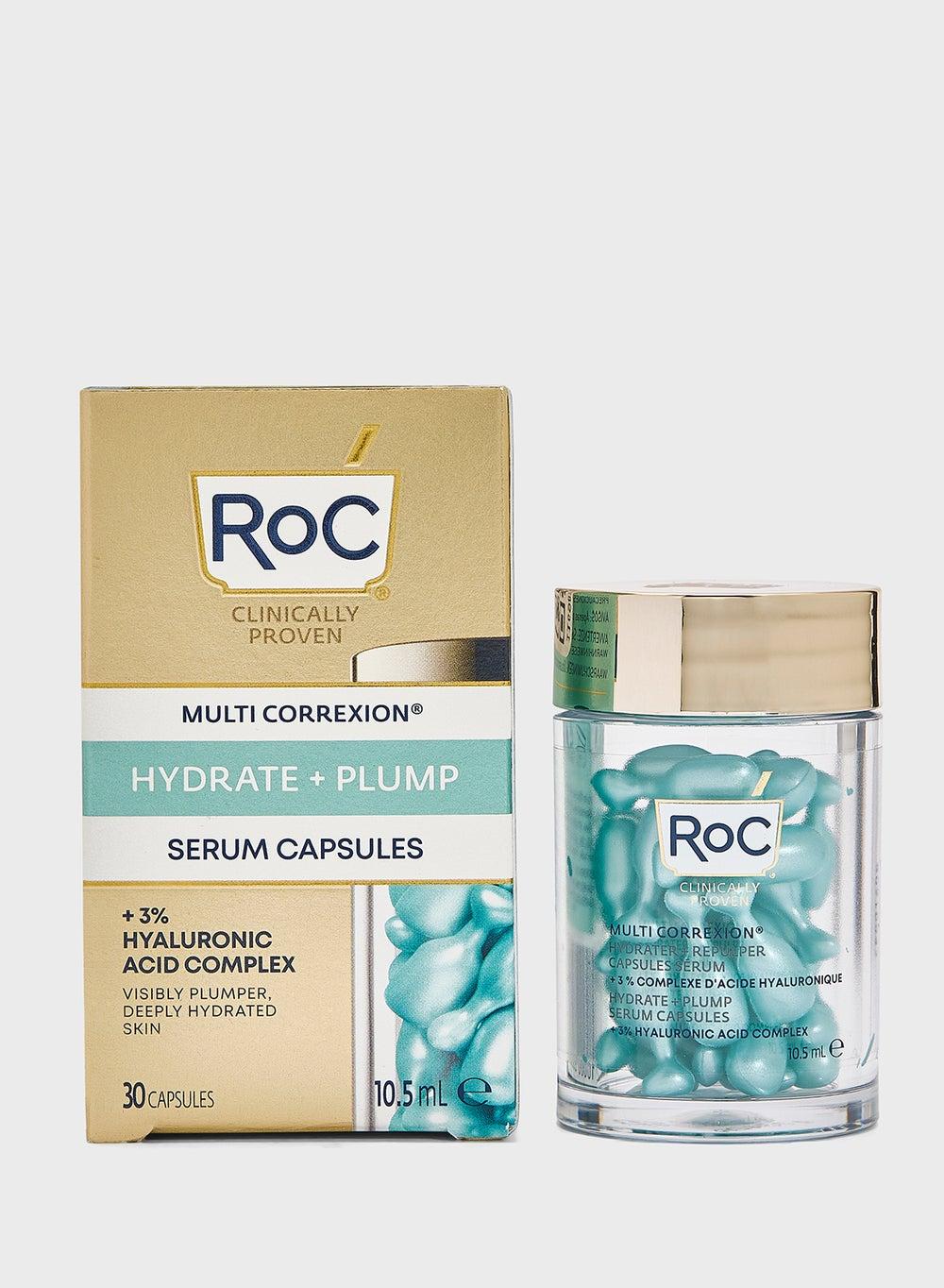 RoC Hydrate + Plump Serum Capsules with Hyaluronic Acid - Image 1