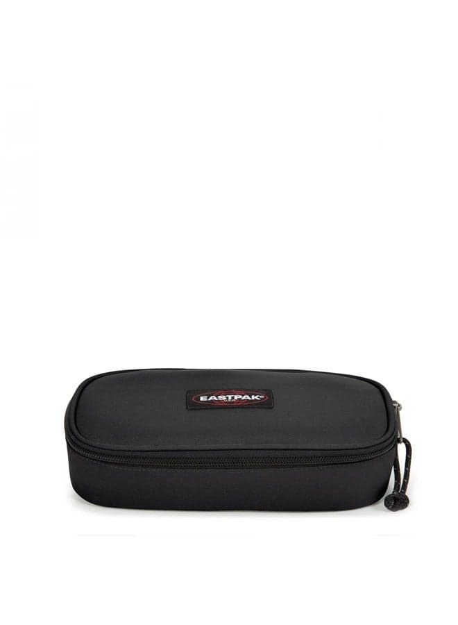 EASTPAK Oval Single Hard Pencil Case - Sleek Black - Image 1