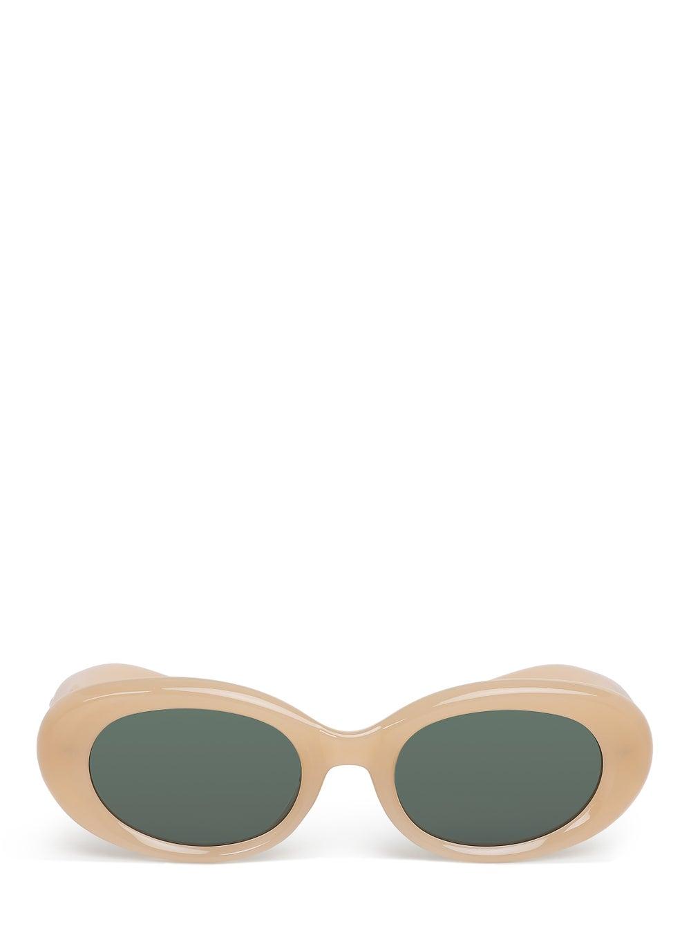London Rag Starlight Oval Sunglasses in Skin Tone - Image 1