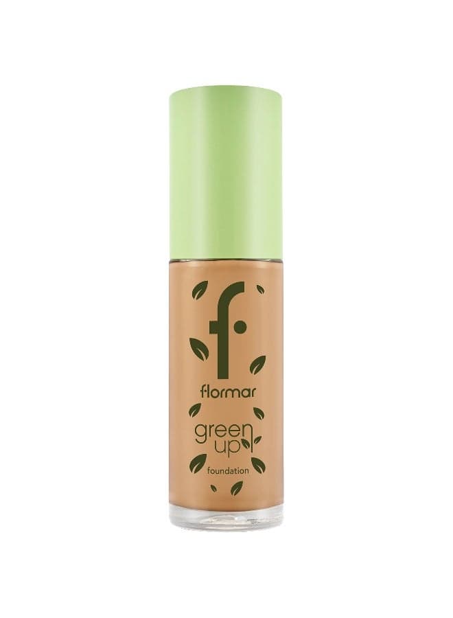 Flormar Green Up 100 Tan - Luxurious Vegan Foundation - Image 1