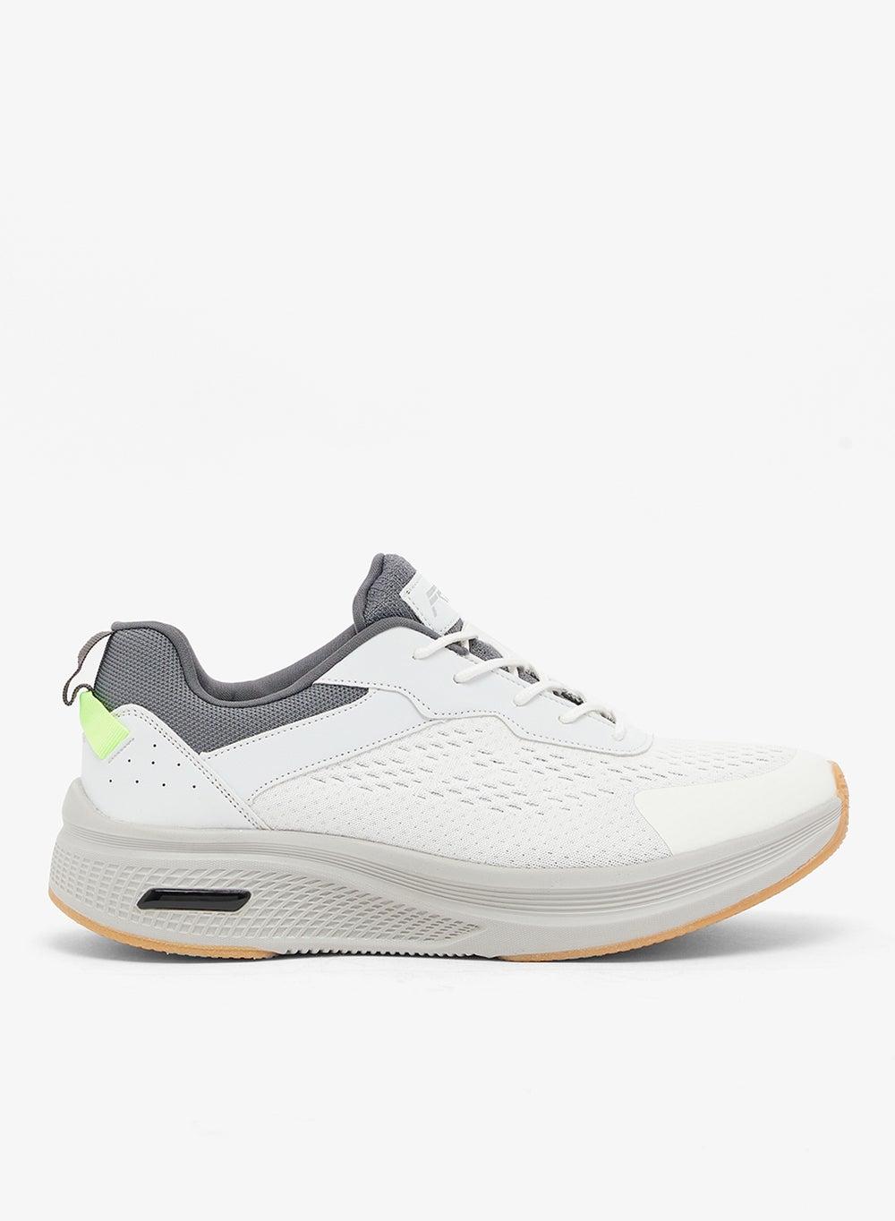 F25 03 Premium White Low-Top Sneakers for Men - Image 1