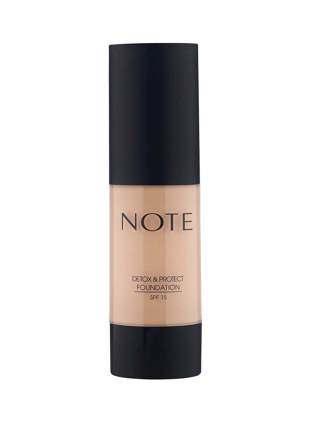 Note Detox & Protect SPF 15 Foundation - Natural Beige 02 - Image 1