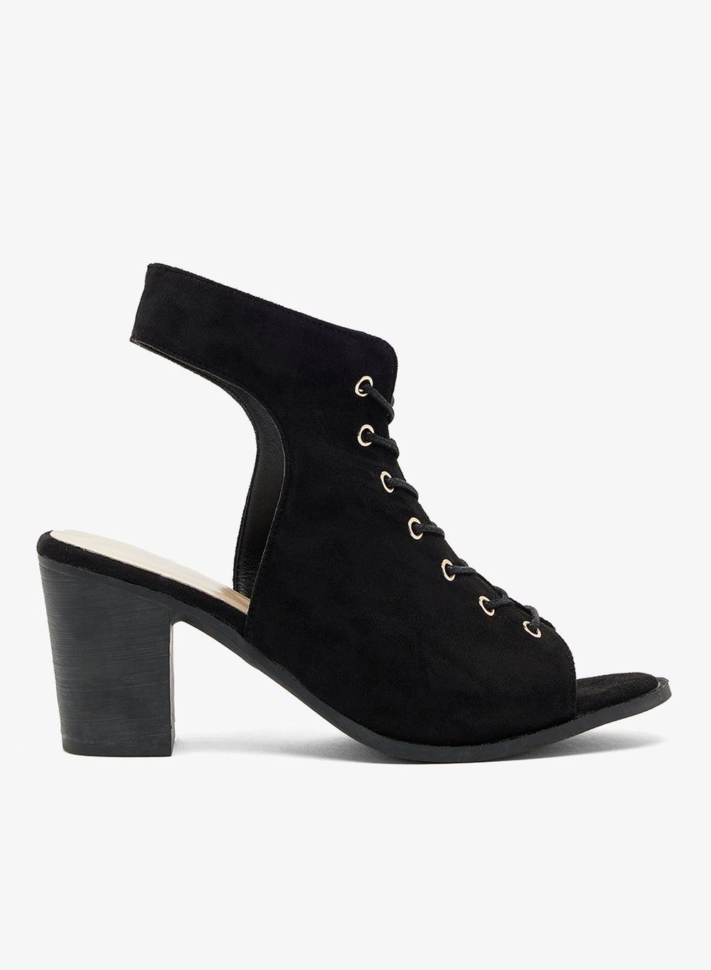 Xz256117 Elegant Black Wedge Sandals for Women - Image 1