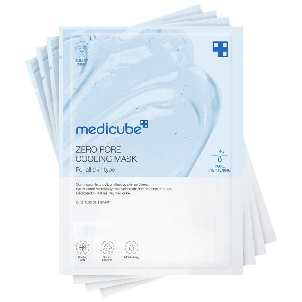 Medicube Zero Pore Cooling Mask – Skincare Perfection 4pcs - Image 1