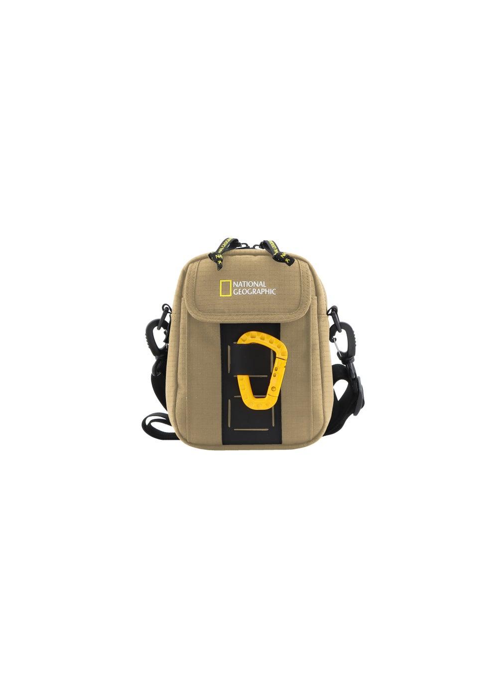 Nat Geo Explorer III RPET Beige Utility Bag - Eco-Friendly Elegance - Image 1
