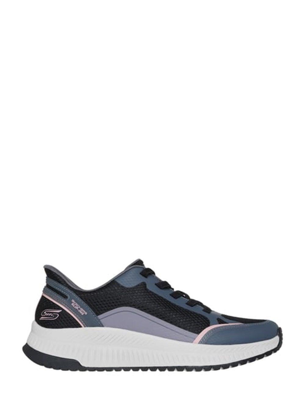 Bobs Squad 4 Premium Low-Top Women's Sneakers in Black Multi - Image 1