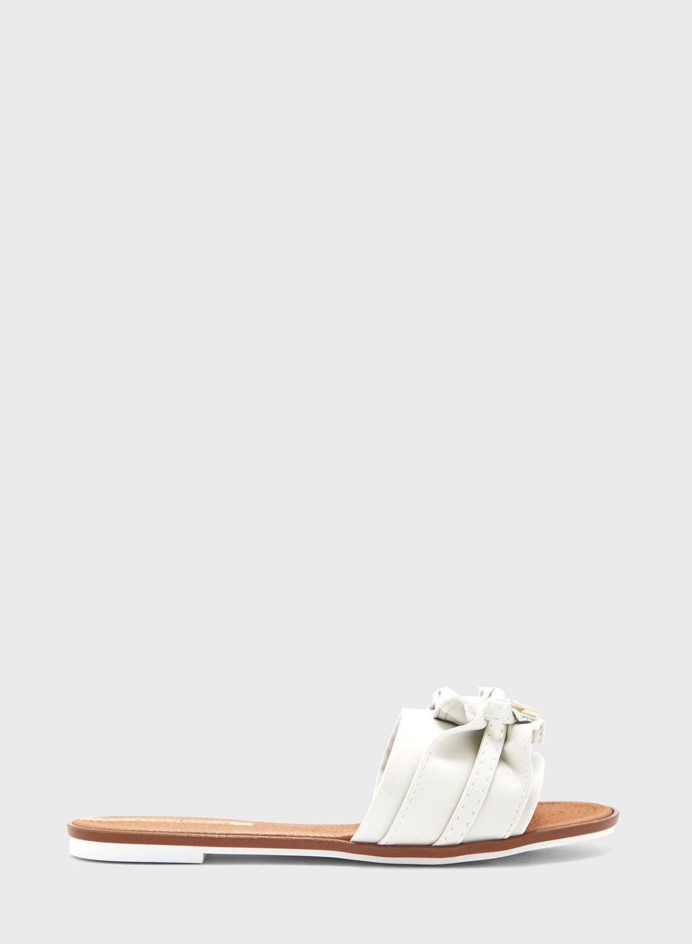 Mina Single Strap Flat Sandals: Elegance Meets Comfort - Image 1
