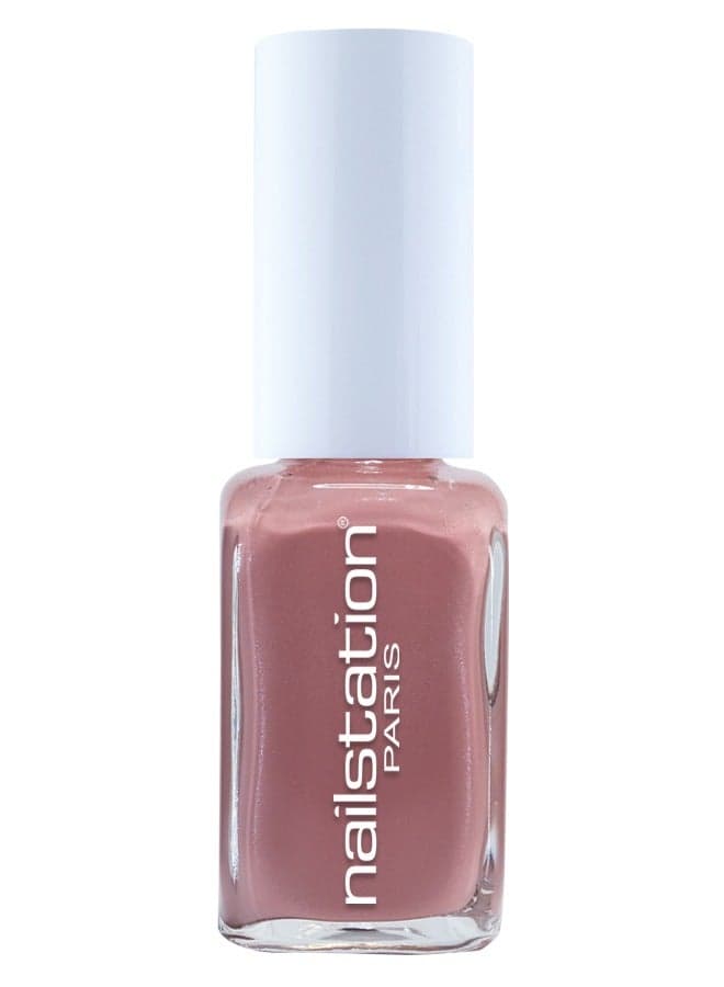 Shimmer Glossy Taupe Nail Polish - Luxurious Gloss - Image 1