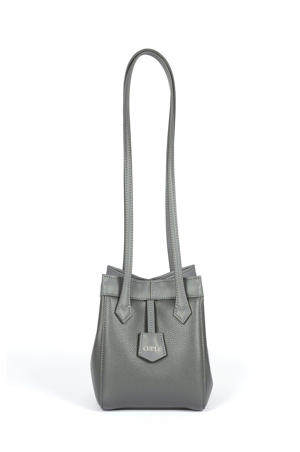 Cuple Chic Tapered Tote - Elegance in Faux Leather - Image 1