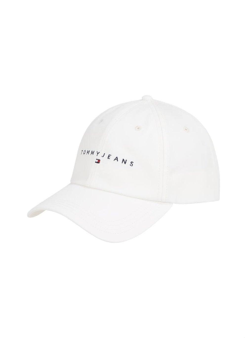 TOMMY JEANS Men's Ancient White Cotton Vintage Cap - Image 1