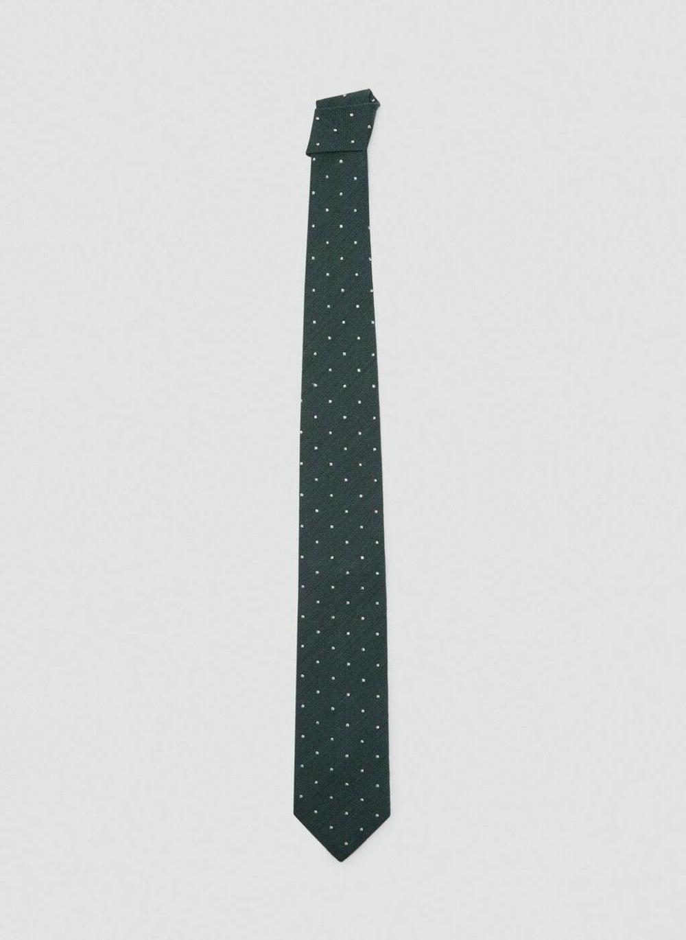 Mango Man Elegant Dots8 Tie - Style Redefined for Men - Image 1