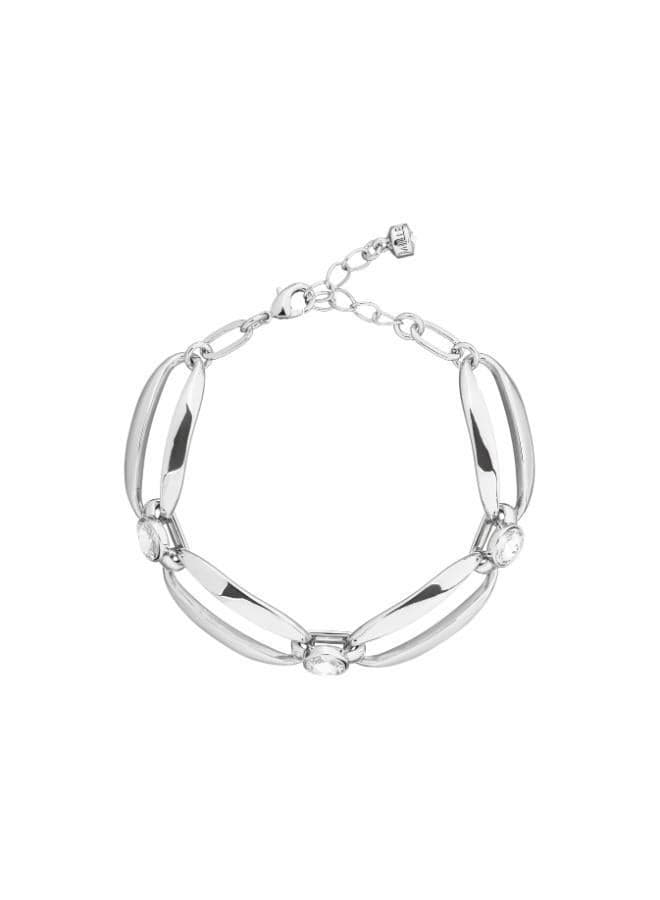 Karen Millen Crystal Ellipse Bracelet - Elegance Redefined - Image 1