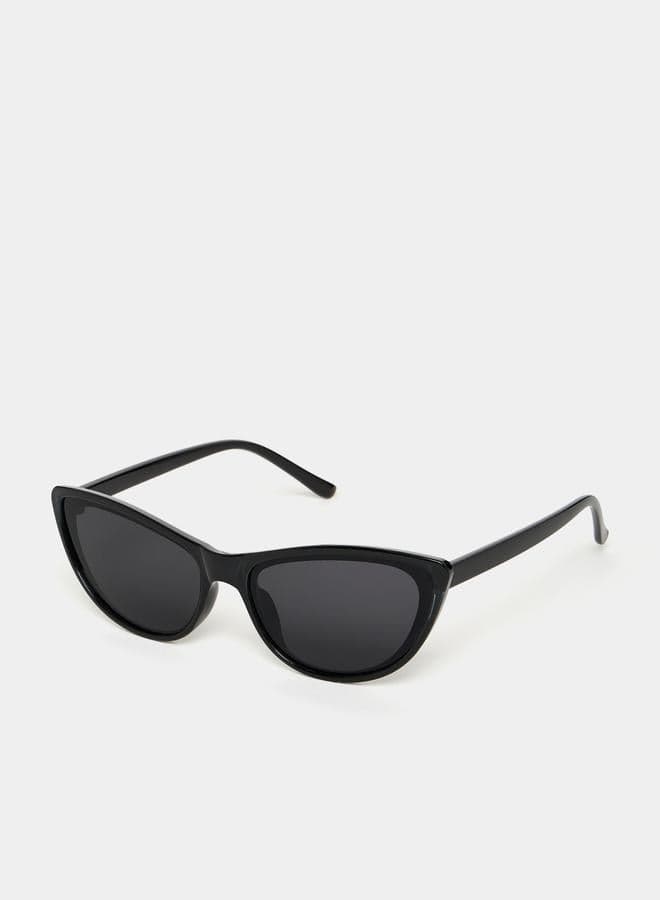 Styli Solid Cat Eye Sunglasses - Chic Elegance Unleashed - Image 1