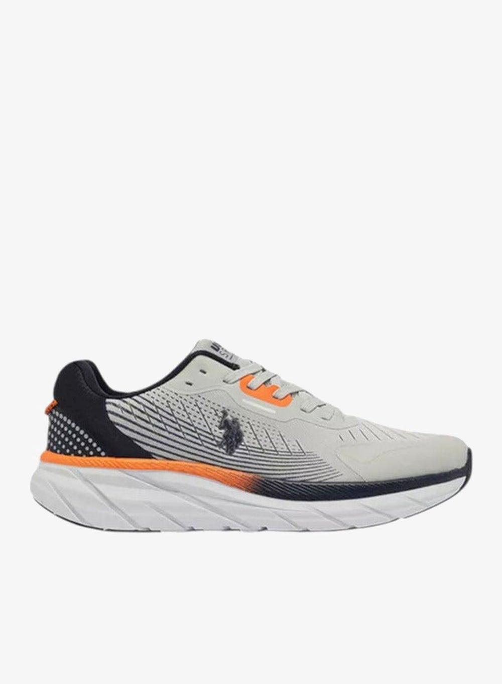 A10193786912010Grey Premium Low Top Men's Sneakers - Image 1