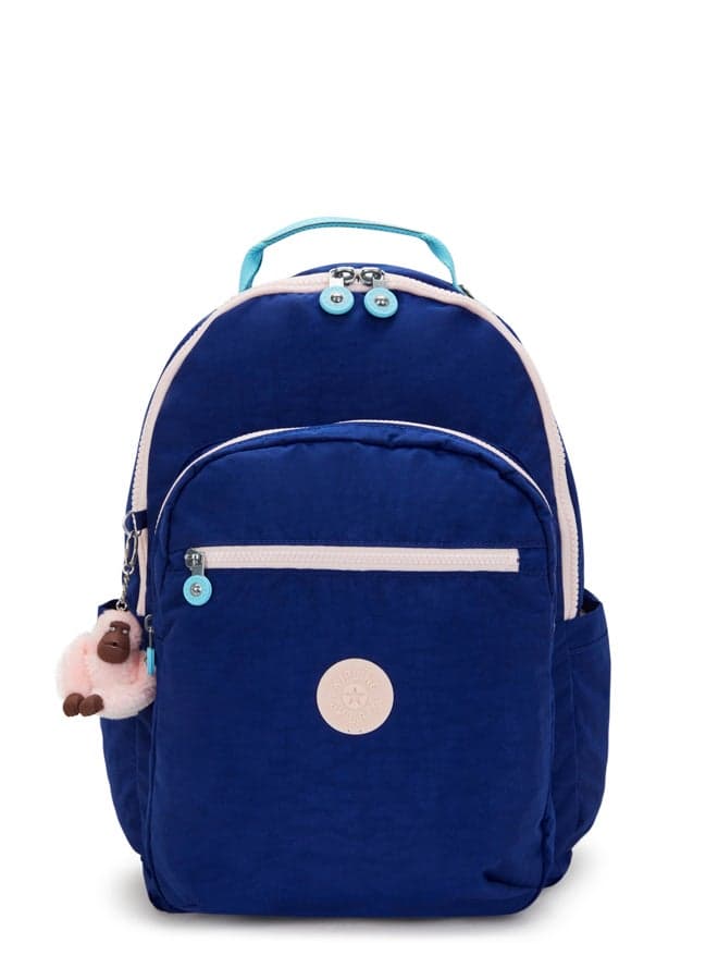 Kipling Seoul College Solar Navy C - Spacious Large Backpack - Image 1