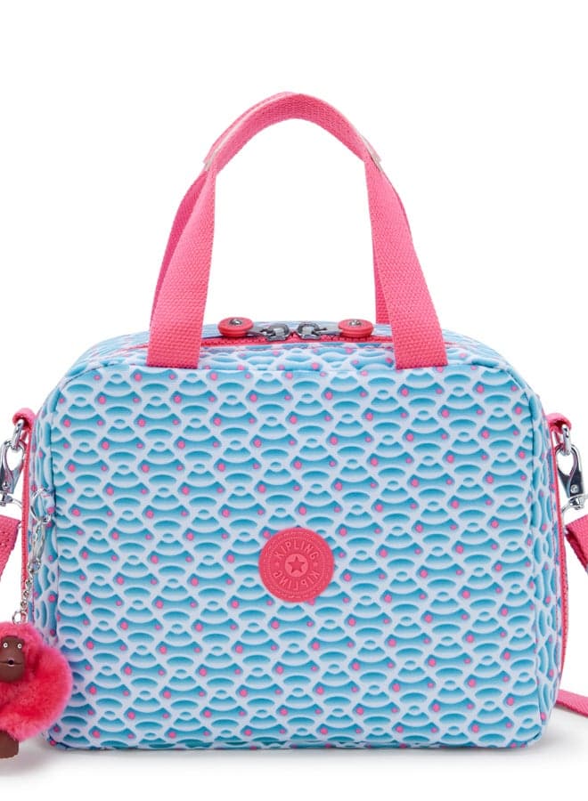 Kipling Miyo Dreamy Geo C - Sleek Large Lunch Bag with Trolley Sleeve - Image 1