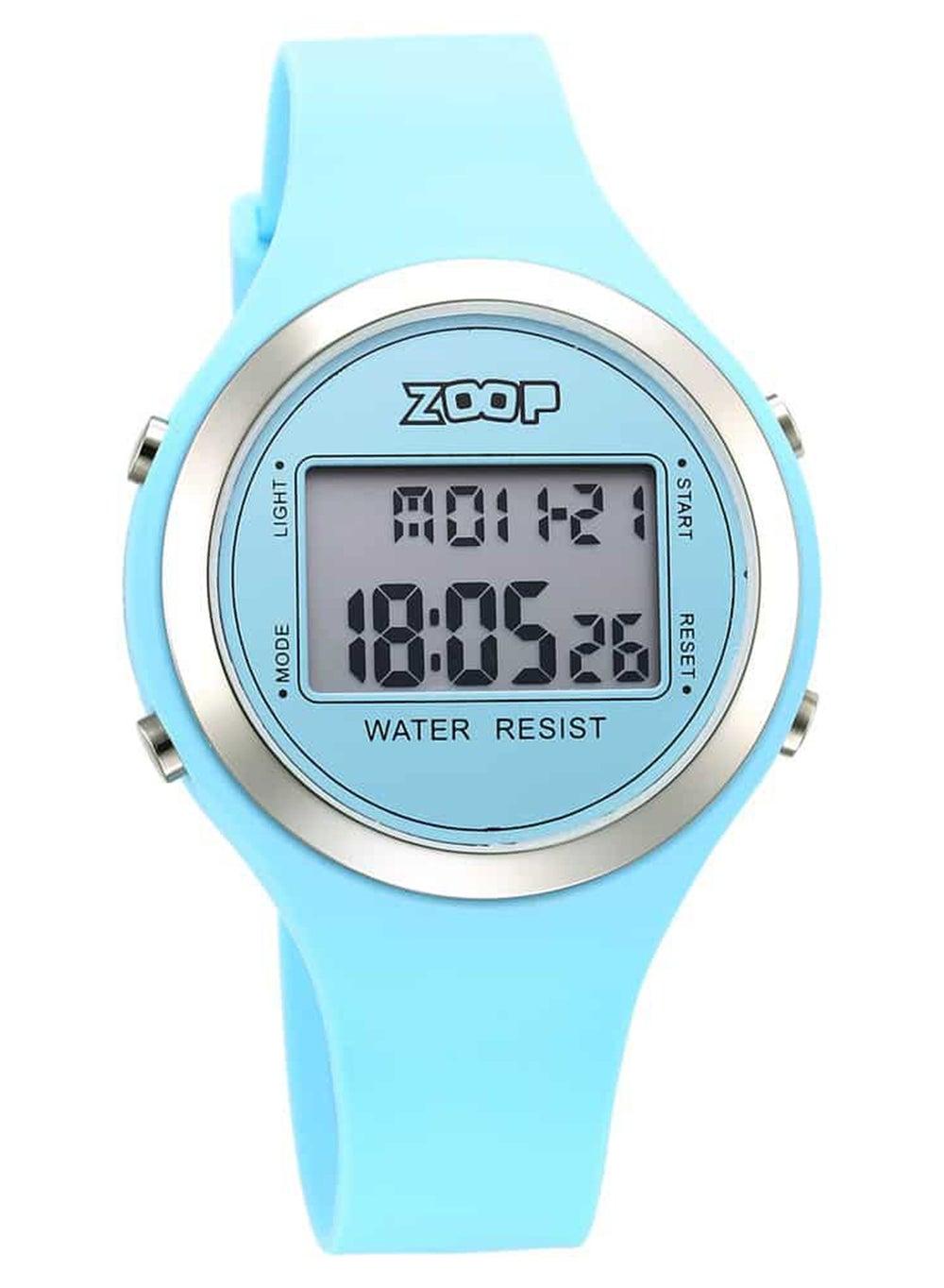 Zoop 26024PP03 Digital Silicone Watch for Kids - Unisex - Image 1
