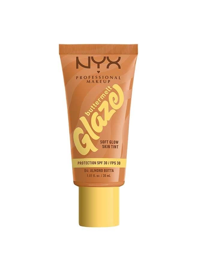 NYX Buttermelt Glaze Almond Butta Skin Tint + SPF 30 - Image 1