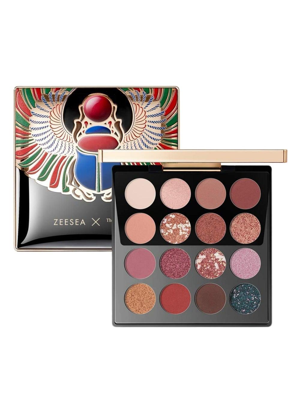 ZEESEA X British Museum Scarab 16-Color Eyeshadow Palette - Image 1
