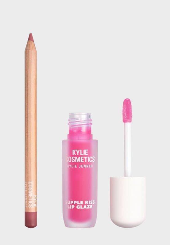 Candy Pink Glossy Lip Kit - Radiant Shine & Precision - Image 1