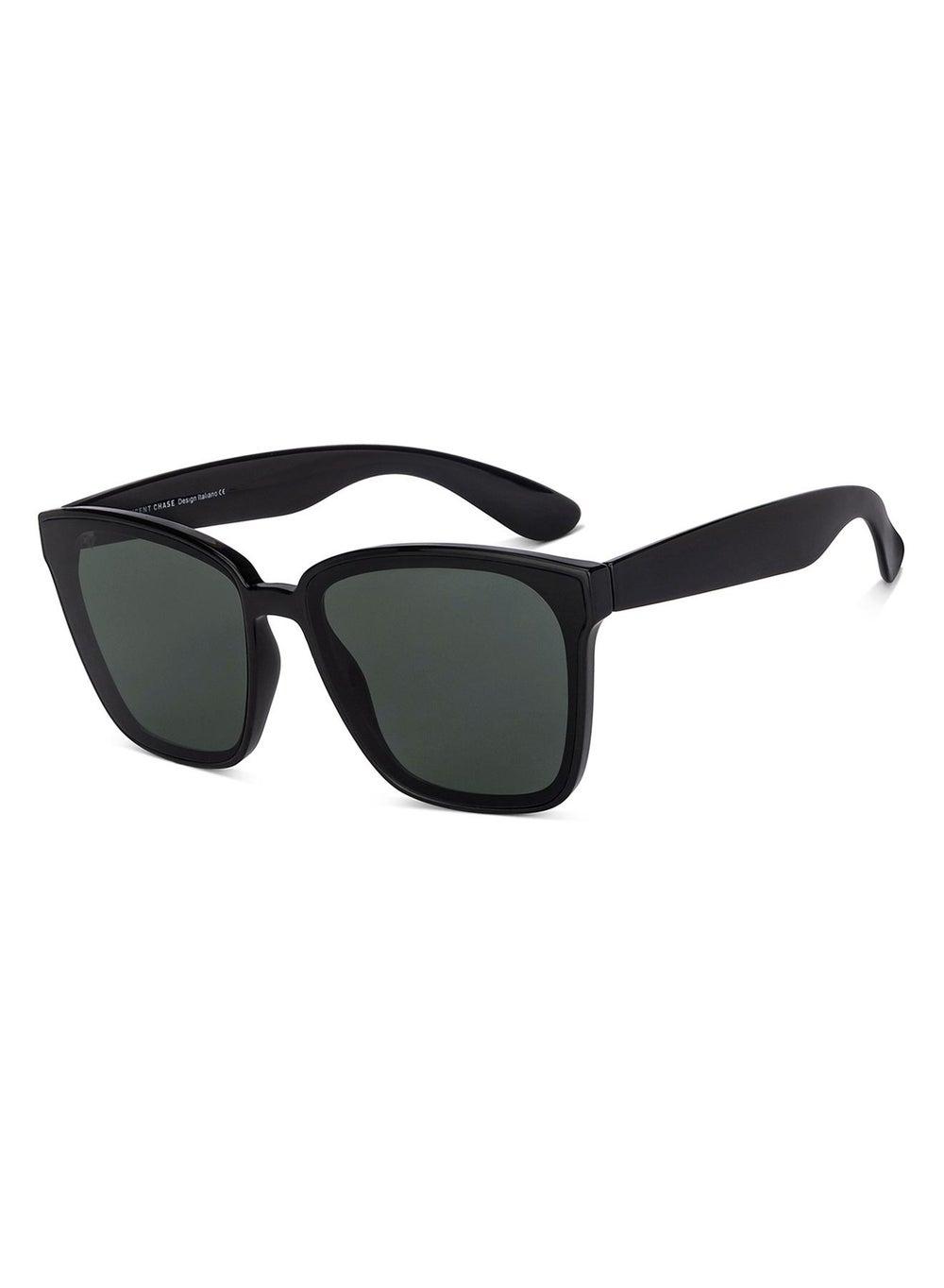 VINCENT CHASE VC S14526 Havana Square Sunglasses - Polarized - Image 1
