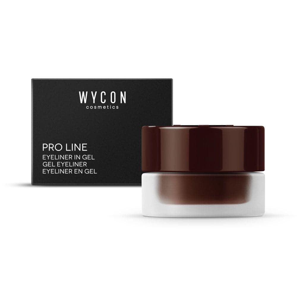PRO LINE Gel Eyeliner 02 Brown - Luxurious Definition - Image 1