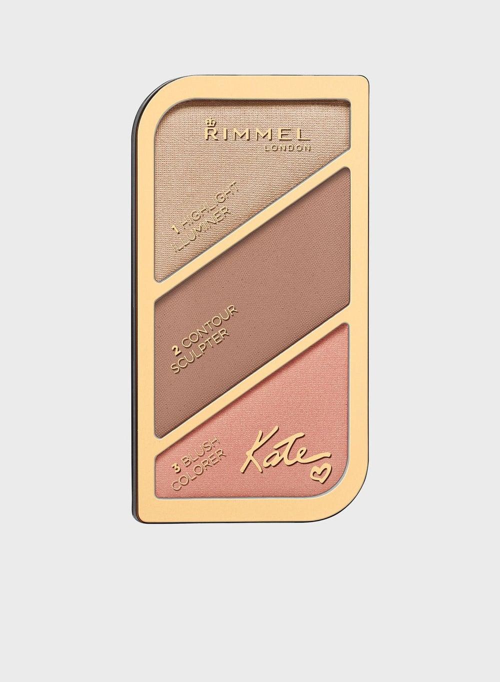 Rimmel 002 Coral Glow Sculpting Palette 18.5g - Image 1