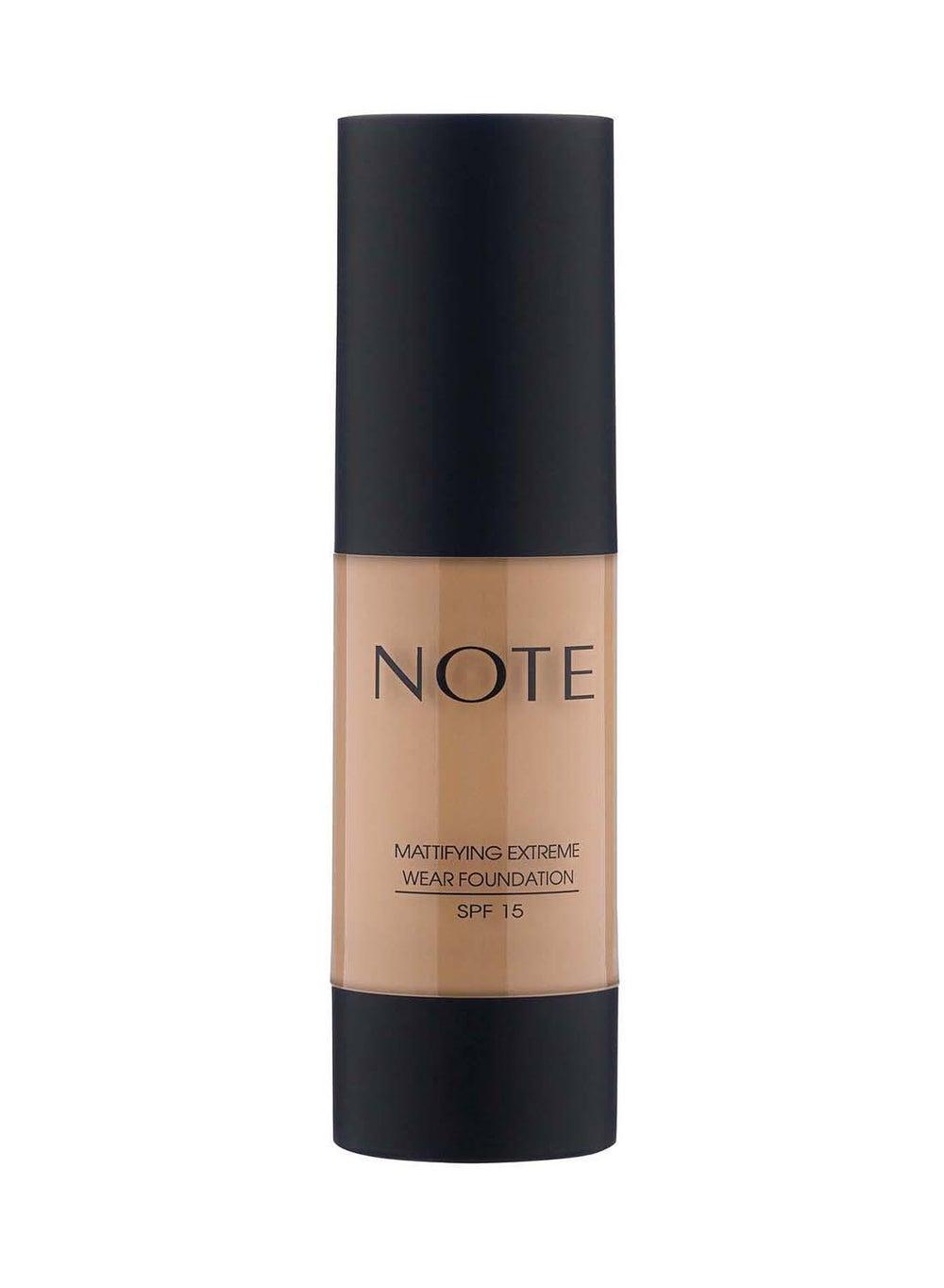 Note Mattifying Extreme Wear Foundation 07 - Apricot - Image 1