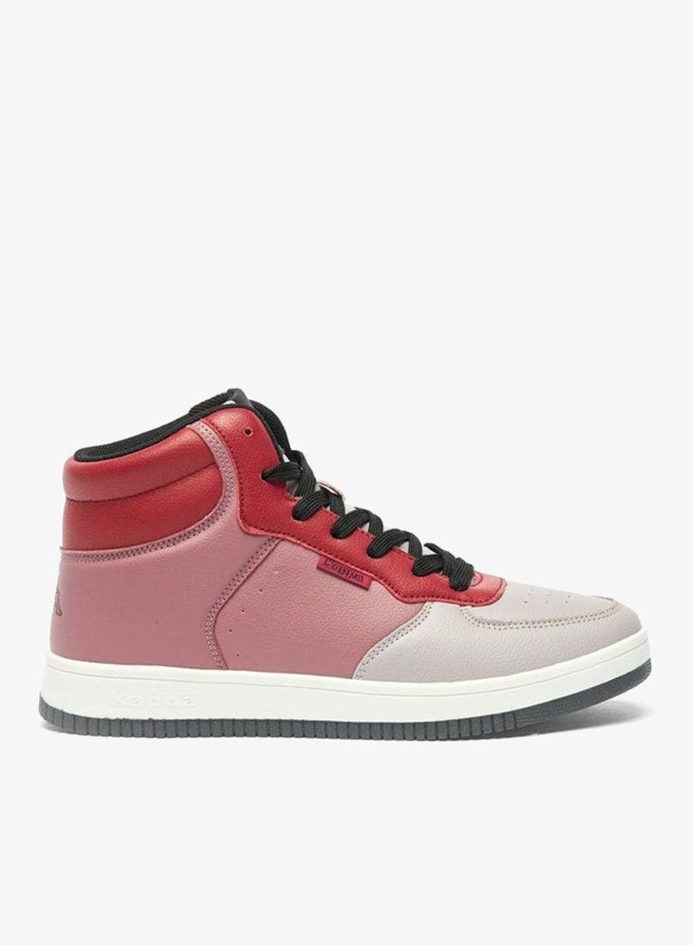 Elegant Burgundy High-Top Sneakers Sho23Aa022W for Women - Image 1