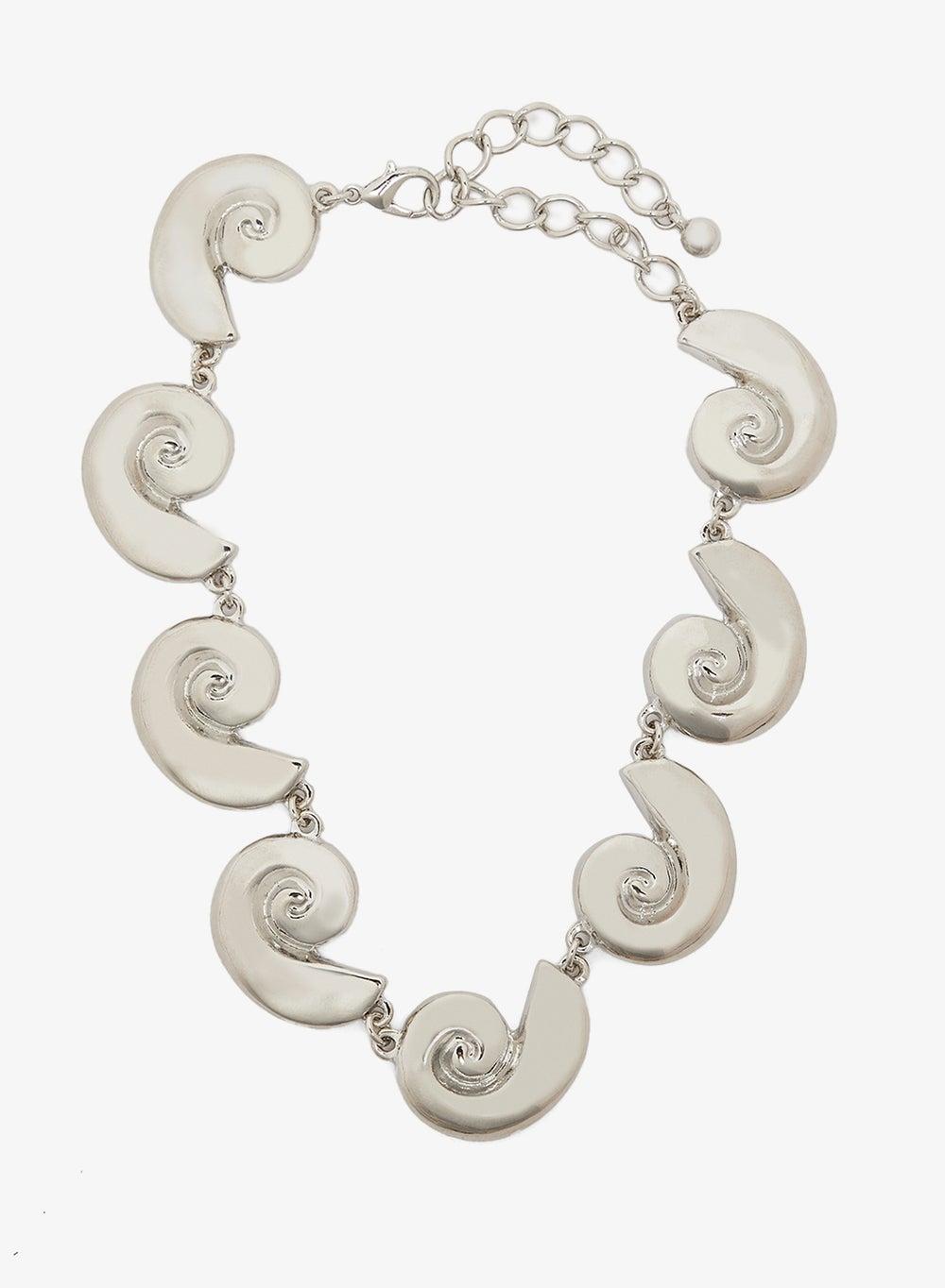 Ginger Shell Gleam Necklace - Elegance for Every Woman - Image 1