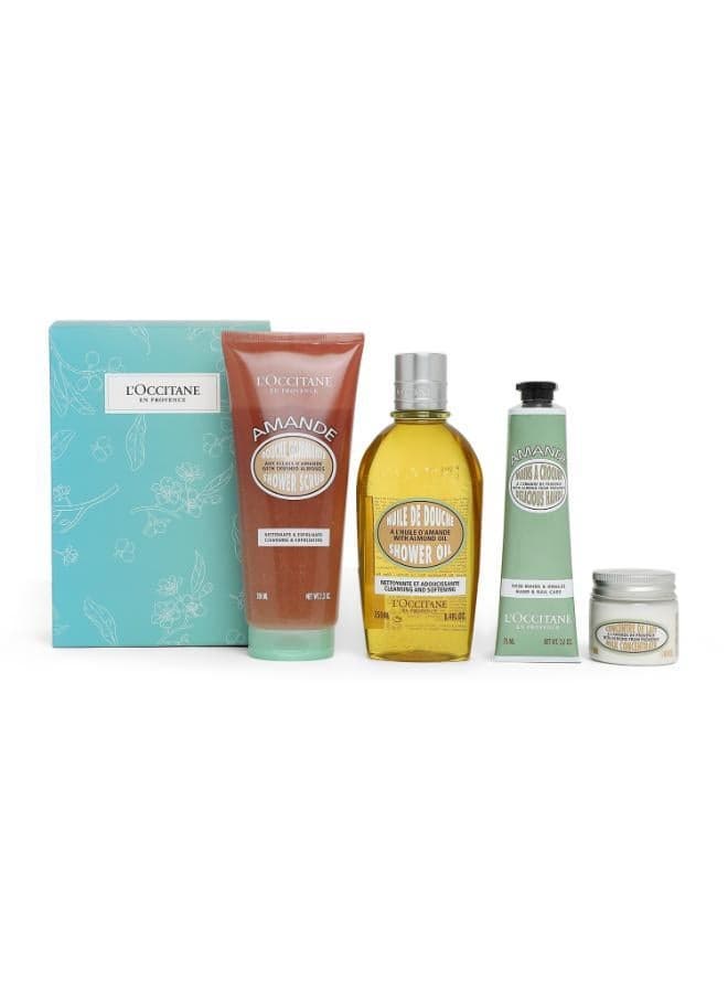Luxurious Almond Shower Ensemble 29Alshcol225 - Image 1