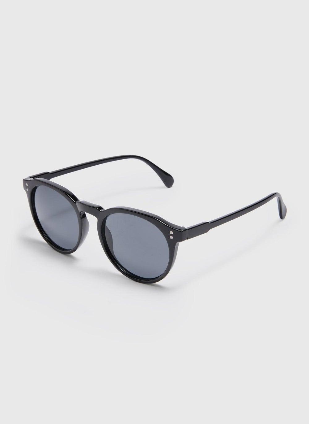 Matalan Tortoise Elegance Black Round Sunglasses for Women - Image 1
