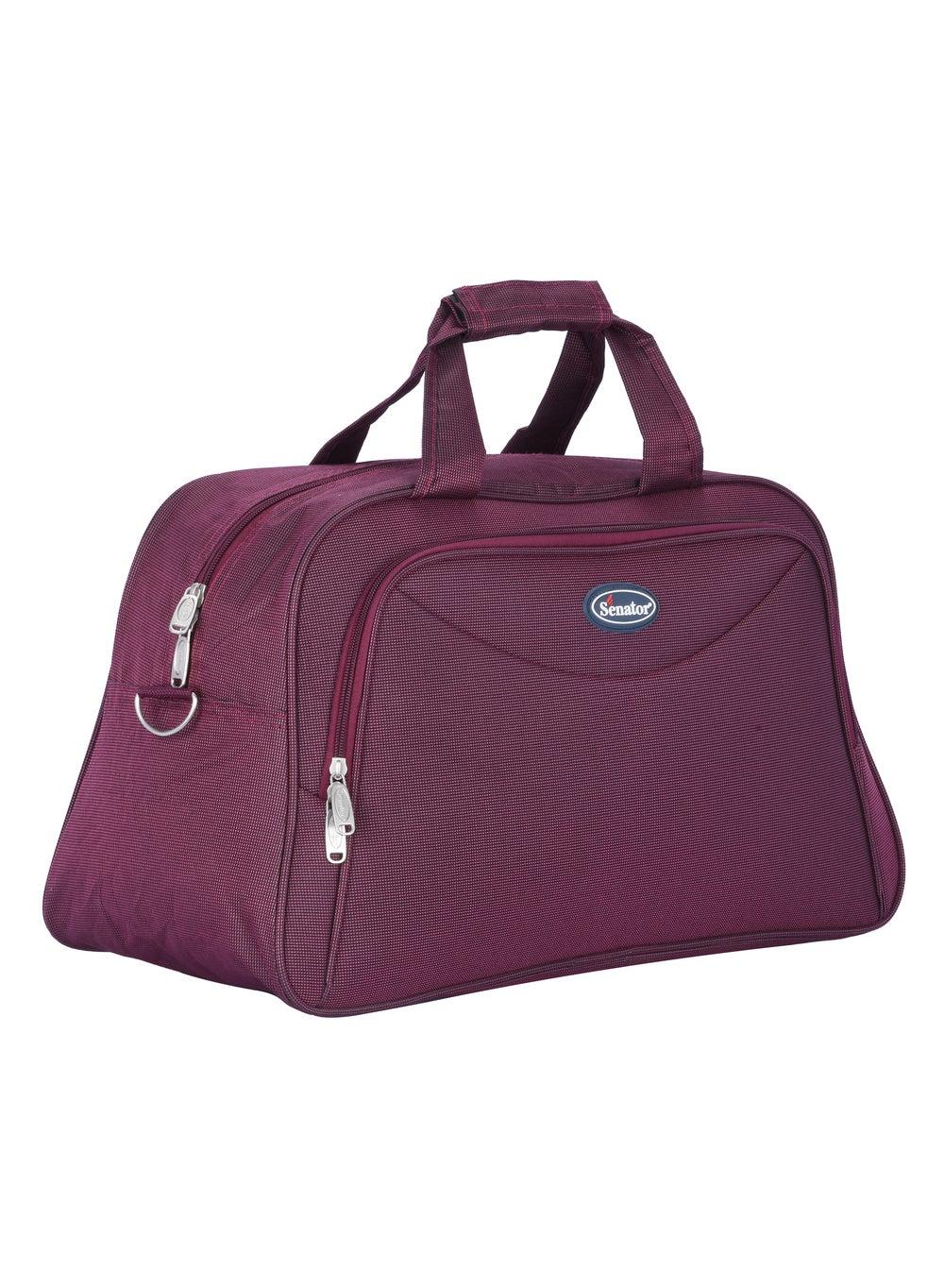 SENATOR 24 Maroon Travel Duffle 48L - Elegance on the Go - Image 1