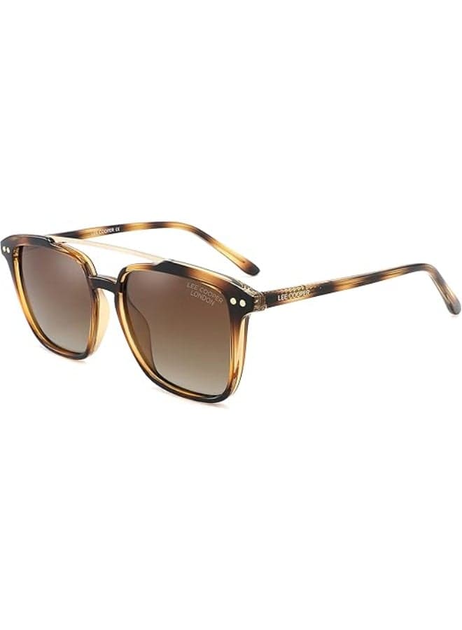 Lee Cooper LC1019C03 Chic Demi Brown Polarized Sunglasses - Image 1