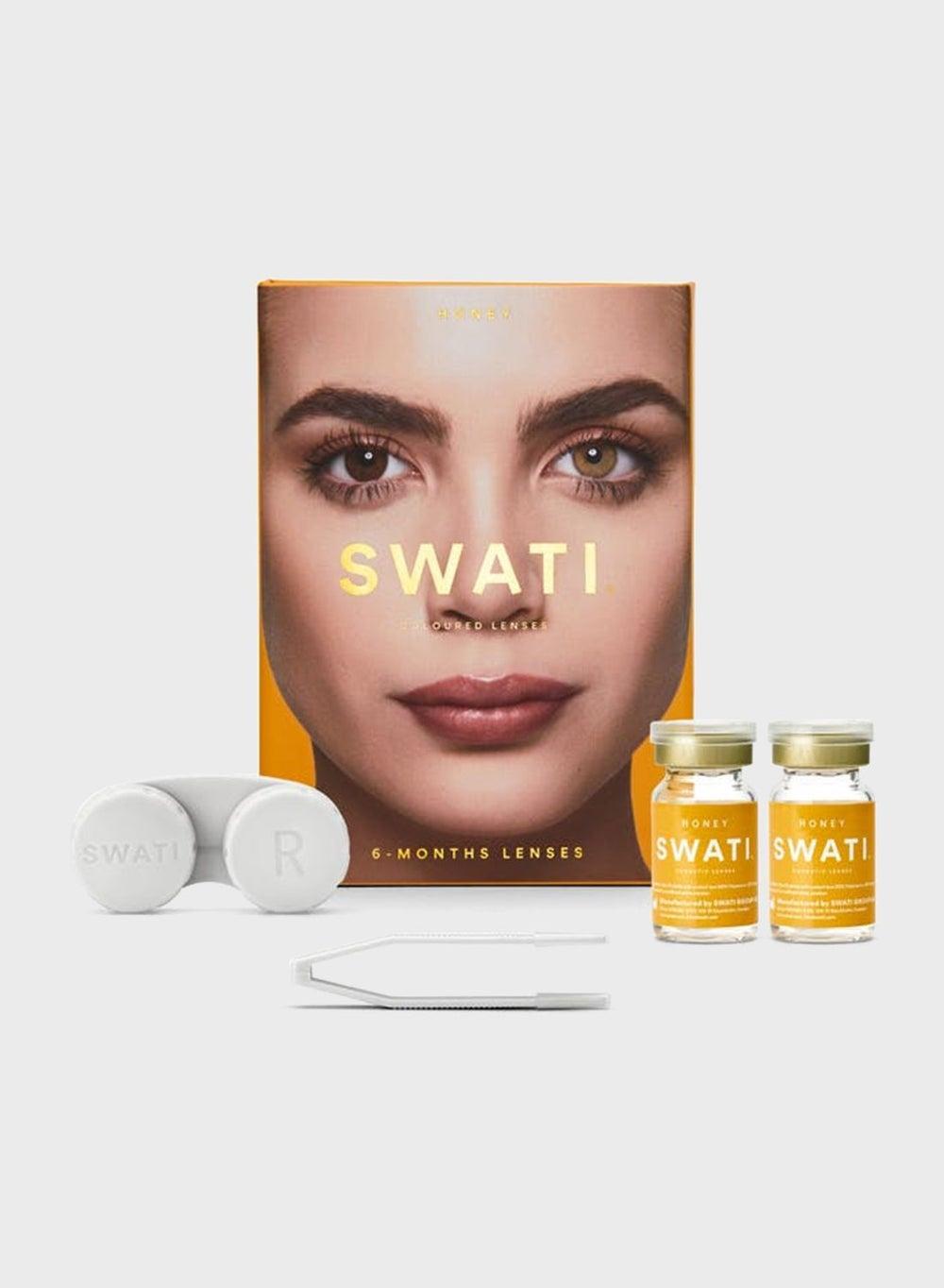 Queen Bee Honey 6 Month Colored Contacts - Image 1