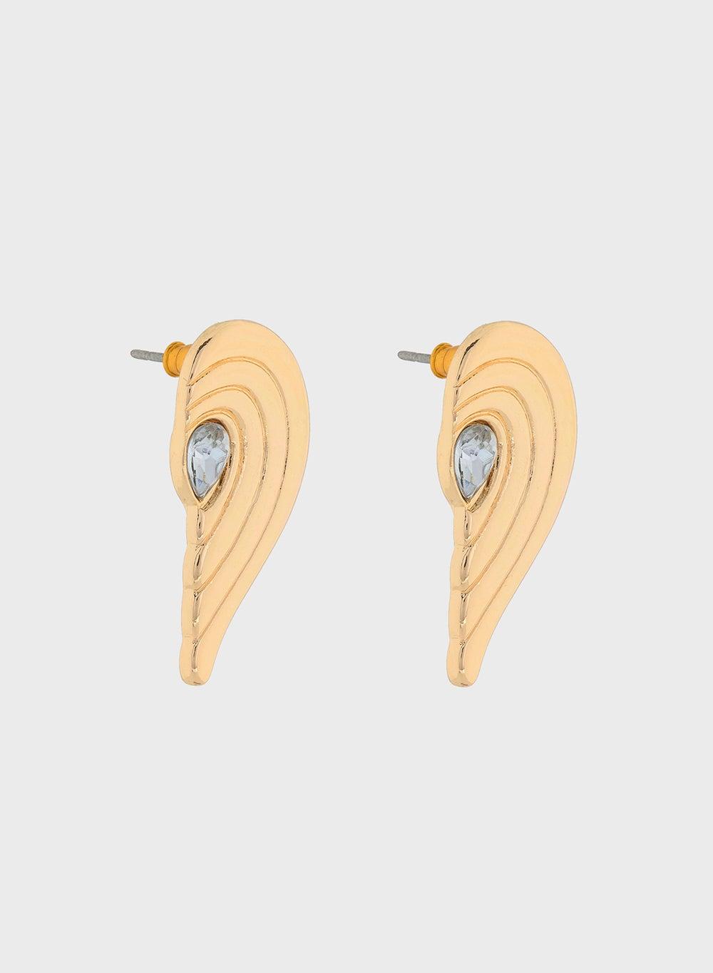 ELLA Heart Stone Earrings for Women - Elegant and Timeless - Image 1