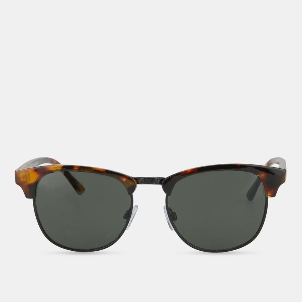 VANS Dunville Men's Sleek Black Rectangular Sunglasses - Image 1